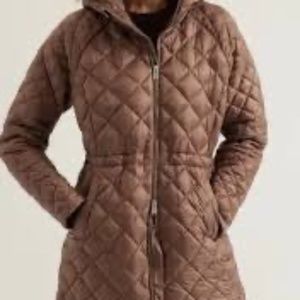 Athleta Whisper Featherless Parka Coat, size 1XL